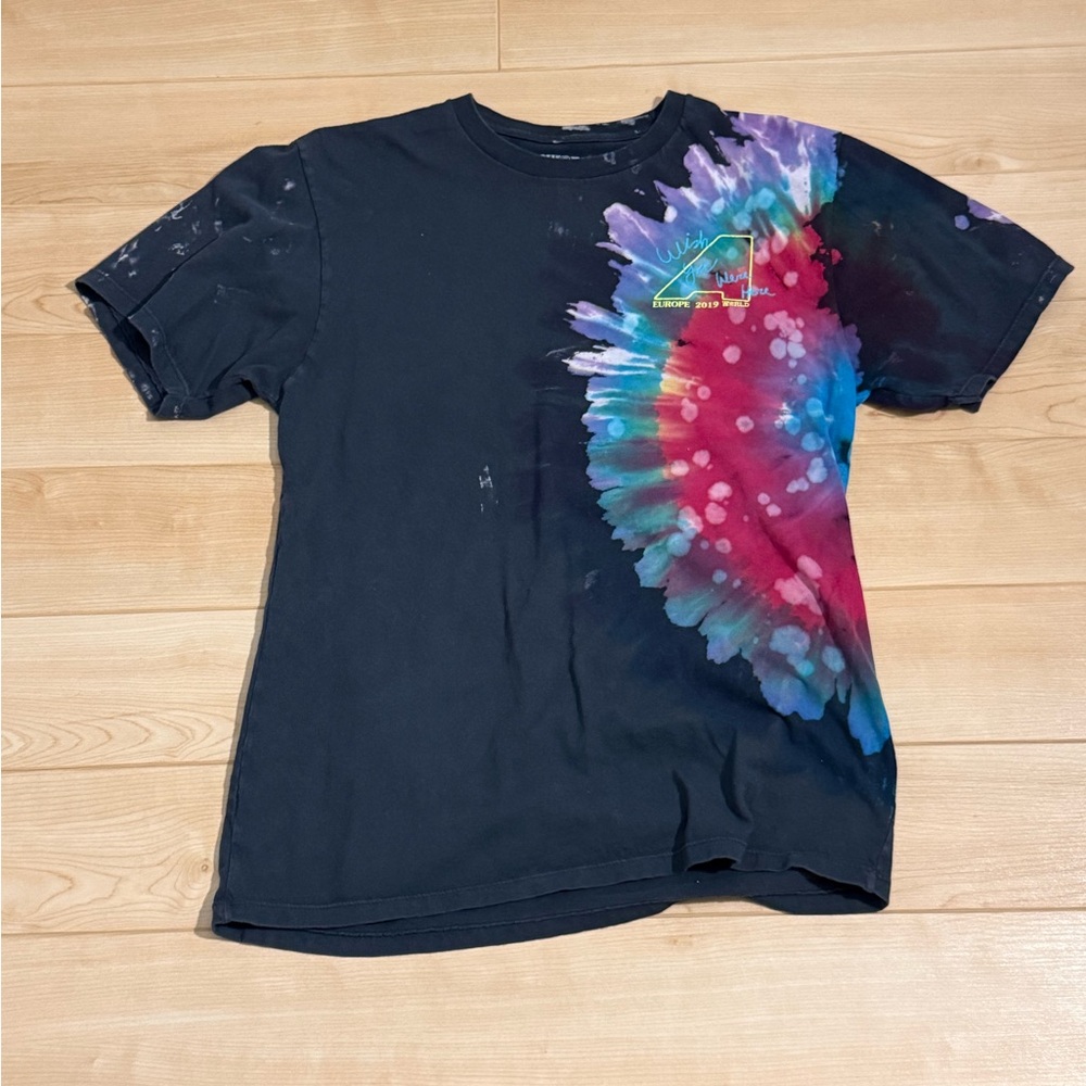 Travis Scott astroworld tie dye tee